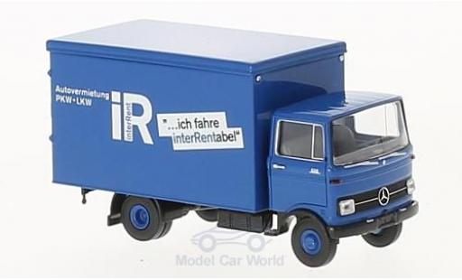 Coche miniatura Mercedes LP 608 1/87 Brekina Koffer InterRent-Autovermietung Mercedes LP 608 1/87 Brekina Koffer InterRent-Autovermietung coche miniatura