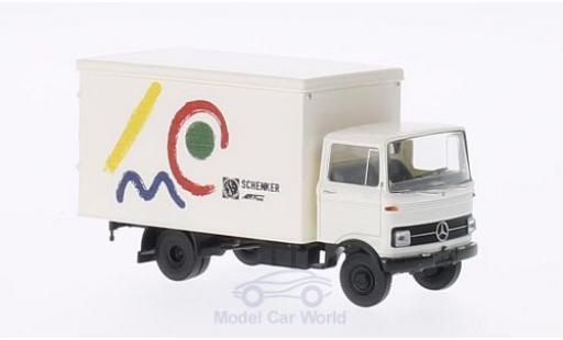 Mercedes LP 608 1/87 Brekina Koffer Schenker Arttrans (modern) coche miniatura