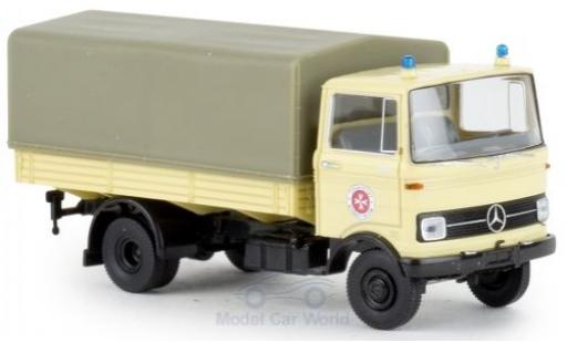 Coche miniatura Mercedes LP 608 1/87 Brekina PP Johanniter 1965 Mercedes LP 608 1/87 Brekina PP Johanniter 1965 coche miniatura
