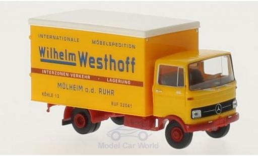 Coche miniatura Mercedes LP 608 1/87 Brekina Wilhelm Westhoff Koffer Mercedes LP 608 1/87 Brekina Wilhelm Westhoff Koffer coche miniatura
