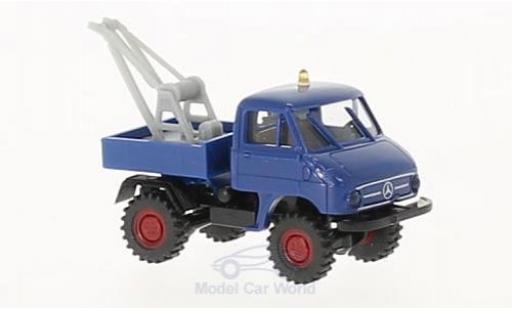 Coche miniatura Mercedes Unimog 1/87 Brekina 411 Abschleppwagen Mercedes Unimog 1/87 Brekina 411 Abschleppwagen coche miniatura