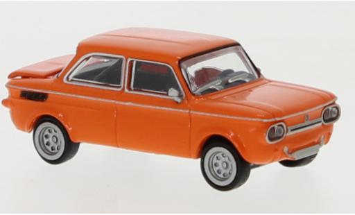 NSU TTS 1/87 Brekina naranja 1966 coche miniatura