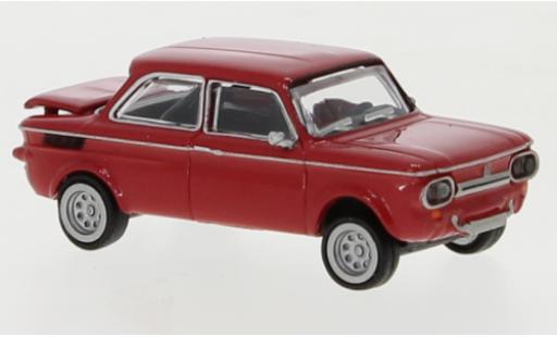 NSU TTS 1/87 Brekina rojo 1966 coche miniatura