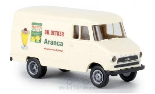 Coche miniatura Opel Blitz 1/87 Brekina A Kasten Dr. Oetker Aranca Opel Blitz 1/87 Brekina A Kasten Dr. Oetker Aranca coche miniatura