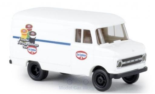 Coche miniatura Opel Blitz 1/87 Brekina B Kasten Dr. Oetker Fertigpudding Opel Blitz 1/87 Brekina B Kasten Dr. Oetker Fertigpudding coche miniatura