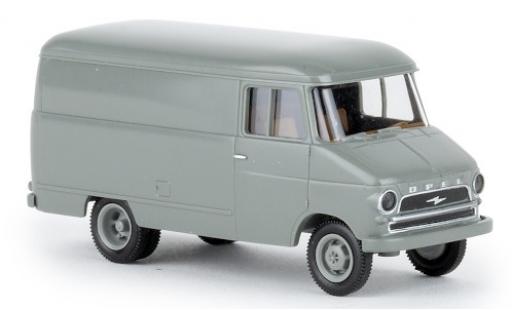 Coche miniatura Opel Blitz 1/87 Brekina Kasten A gris 1959 Opel Blitz 1/87 Brekina Kasten A gris 1959 coche miniatura