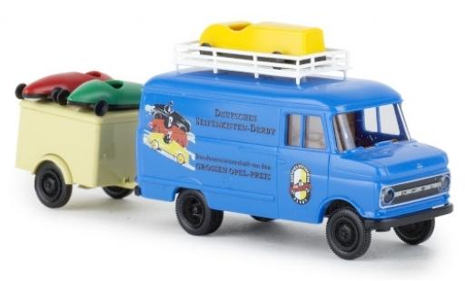 Coche miniatura Opel Blitz 1/87 Brekina Kasten B Deutsches Seifenkisten Derby 1960 mit Anh. und Seifenkisten Opel Blitz 1/87 Brekina Kasten B Deutsches Seifenkisten Derby 1960 mit Anh. und Seifenkisten coche miniatura
