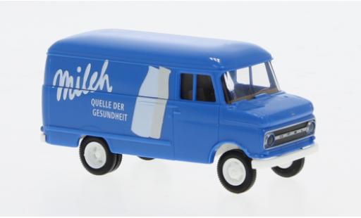 Coche miniatura Opel Blitz 1/87 Brekina Kasten B Milch 1966 1:87 Opel Blitz 1/87 Brekina Kasten B Milch 1966 1:87 coche miniatura