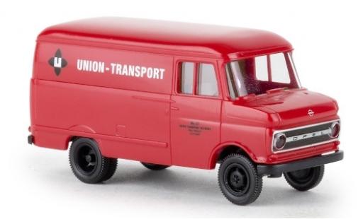 Coche miniatura Opel Blitz 1/87 Brekina Kasten B Union Transport 1966 Opel Blitz 1/87 Brekina Kasten B Union Transport 1966 coche miniatura