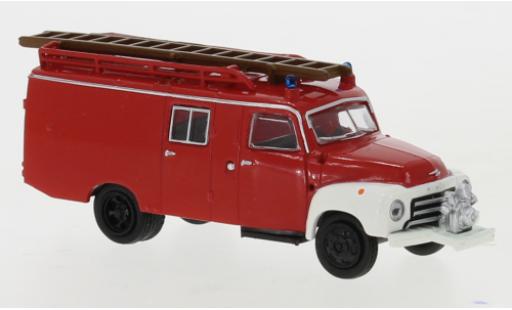 Coche miniatura Opel Blitz 1/87 Brekina LF 8 rojo/blanco 1952 Opel Blitz 1/87 Brekina LF 8 rojo/blanco 1952 coche miniatura