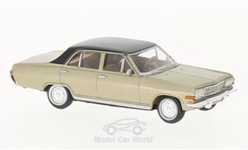 Coche miniatura Opel Diplomat 1/87 Brekina A V8 metalico beige/negro Opel Diplomat 1/87 Brekina A V8 metalico beige/negro coche miniatura