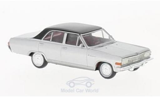 Opel Diplomat 1/87 Brekina A V8 gris/negro coche miniatura