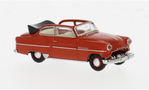 Coche miniatura Opel Olympia 1/87 Brekina Cabrio rojo 1954 1:87 Opel Olympia 1/87 Brekina Cabrio rojo 1954 1:87 coche miniatura