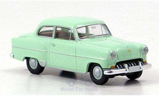Coche miniatura Opel Olympia 1/87 Brekina Rekord verde 1953 Opel Olympia 1/87 Brekina Rekord verde 1953 coche miniatura