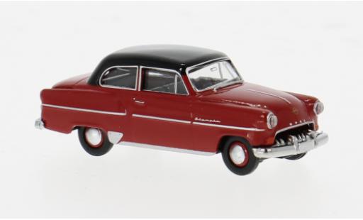 Coche miniatura Opel Olympia 1/87 Brekina rojo 1954 1:87 Opel Olympia 1/87 Brekina rojo 1954 1:87 coche miniatura