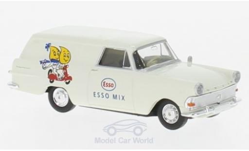 Coche miniatura Opel Rekord 1/87 Brekina P2 Van Esso-2T-Mix Opel Rekord 1/87 Brekina P2 Van Esso-2T-Mix coche miniatura