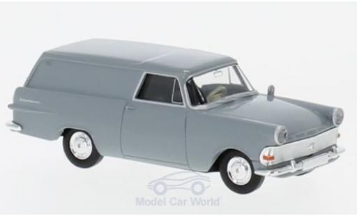 Coche miniatura Opel Rekord 1/87 Brekina P2 Van gris Opel Rekord 1/87 Brekina P2 Van gris coche miniatura