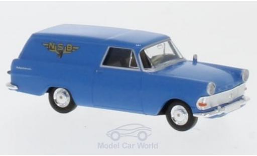 Coche miniatura Opel Rekord 1/87 Brekina P2 Van NSB (N) Opel Rekord 1/87 Brekina P2 Van NSB (N) coche miniatura