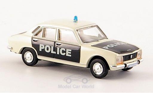 Coche miniatura Peugeot 504 1/87 Brekina Limousine Police Polizei (F) Peugeot 504 1/87 Brekina Limousine Police Polizei (F) coche miniatura