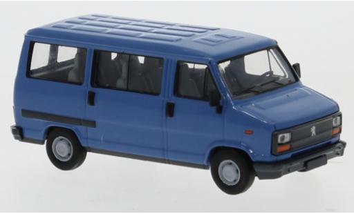 Coche miniatura Peugeot J5 1/87 Brekina Bus azul 1982 Peugeot J5 1/87 Brekina Bus azul 1982 coche miniatura