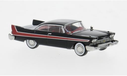 Coche miniatura Plymouth Fury 1/87 Brekina schwarz/rojo 1958 1:87 Plymouth Fury 1/87 Brekina schwarz/rojo 1958 1:87 coche miniatura