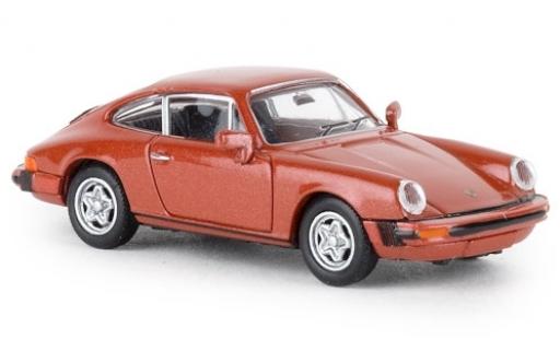 Coche miniatura Porsche 930 1/87 Brekina 911 G metalico rosa Jägermeister 1976 TD Porsche 930 1/87 Brekina 911 G metalico rosa Jägermeister 1976 TD coche miniatura