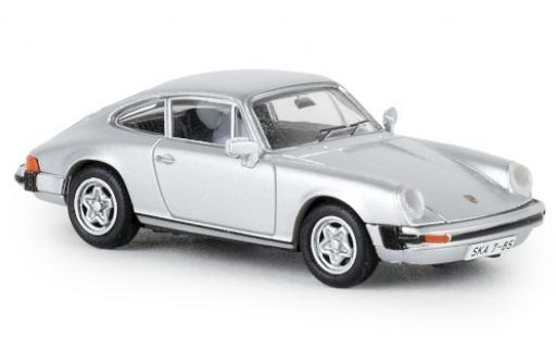 Porsche 930 1/87 Brekina 911 G metalico gris DDR 1976 TD coche miniatura