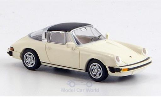 Coche miniatura Porsche 911 1/87 Brekina G-Modell Targa abnehmbares Dach blanco Porsche 911 1/87 Brekina G-Modell Targa abnehmbares Dach blanco coche miniatura