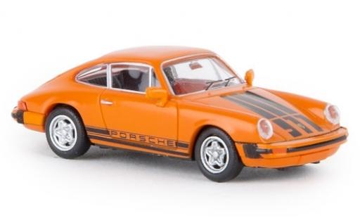 Coche miniatura Porsche 930 1/87 Brekina 911 G naranja 1976 TD Porsche 930 1/87 Brekina 911 G naranja 1976 TD coche miniatura