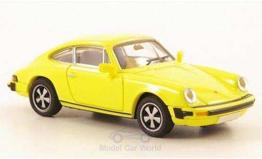 Coche miniatura Porsche 911 1/87 Brekina (G-Reihe) amarillo Porsche 911 1/87 Brekina (G-Reihe) amarillo coche miniatura