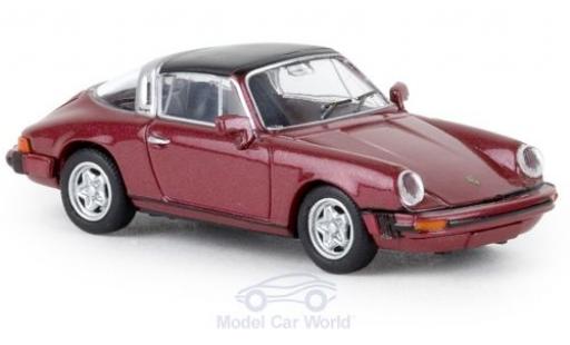 Coche miniatura Porsche 930 Targa 1/87 Brekina 911 G Targa metalico rojo 1976 TD Porsche 930 Targa 1/87 Brekina 911 G Targa metalico rojo 1976 TD coche miniatura