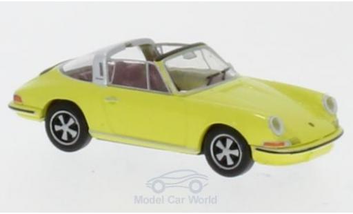 Coche miniatura Porsche 911 Targa 1/87 Brekina Targa amarillo Porsche 911 Targa 1/87 Brekina Targa amarillo coche miniatura