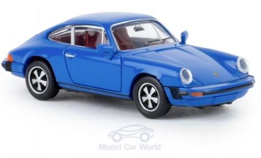 Coche miniatura Porsche 912 1/87 Brekina G azul 1976 TD Porsche 912 1/87 Brekina G azul 1976 TD coche miniatura