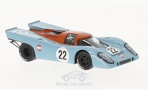 Coche miniatura Porsche 917 1970 1/87 Brekina K No.22 Gulf Team John Wyer Gulf 24h Le Mans 1970 D.Hobbs/M.Hailwood Porsche 917 1970 1/87 Brekina K No.22 Gulf Team John Wyer Gulf 24h Le Mans 1970 D.Hobbs/M.Hailwood coche miniatura