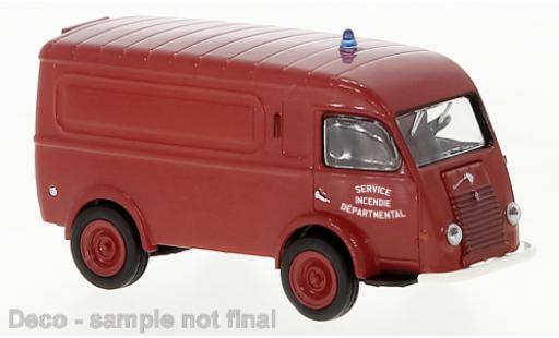 Renault Goelette 1/87 Brekina Service Incendie 1950 coche miniatura