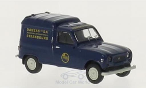 Coche miniatura Renault 4 1/87 Brekina R Fourgonnette Danzas Strasbourg Renault 4 1/87 Brekina R Fourgonnette Danzas Strasbourg coche miniatura