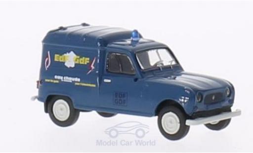 Coche miniatura Renault 4 1/87 Brekina R Fourgonnette EDF / GDF Renault 4 1/87 Brekina R Fourgonnette EDF / GDF coche miniatura