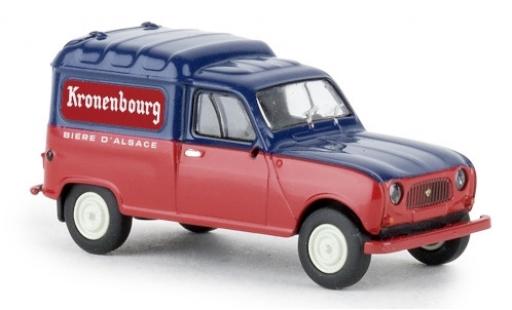 Coche miniatura Renault 4 1/87 Brekina R Fourgonnette Kronenbourg 1961 Renault 4 1/87 Brekina R Fourgonnette Kronenbourg 1961 coche miniatura