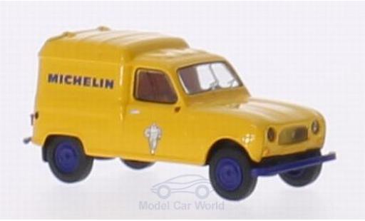 Renault 4 1/87 Brekina R Fourgonnette Michelin coche miniatura