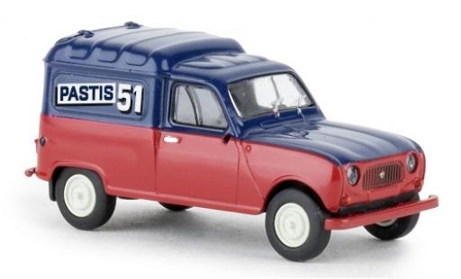 Coche miniatura Renault 4 1/87 Brekina R Fourgonnette Partis 51 1961 Renault 4 1/87 Brekina R Fourgonnette Partis 51 1961 coche miniatura