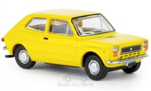 Coche miniatura Fiat 127 1/87 Brekina amarillo 1971 Fiat 127 1/87 Brekina amarillo 1971 coche miniatura
