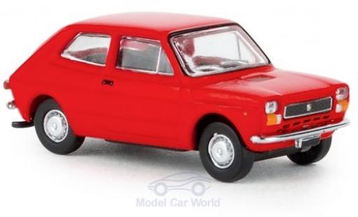 Fiat 127 1/87 Brekina rojo 1971 coche miniatura
