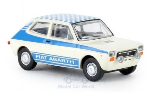Coche miniatura Fiat 127 1/87 Brekina blanco Abarth 1971 Fiat 127 1/87 Brekina blanco Abarth 1971 coche miniatura