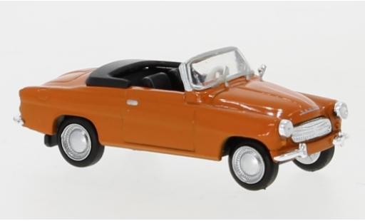 Skoda Felicia 1/87 Brekina naranja 1959 coche miniatura