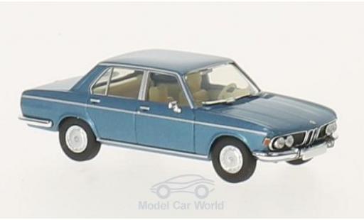 Coche miniatura Bmw 3.0 S 1/87 Brekina Si metalico azul Bmw 3.0 S 1/87 Brekina Si metalico azul coche miniatura