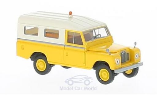 Coche miniatura Land Rover 109 1/18 Brekina amarillo Land Rover 109 1/18 Brekina amarillo coche miniatura