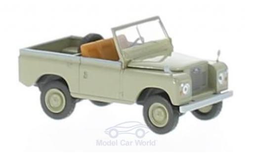 Land Rover 88 1/18 Brekina gris coche miniatura