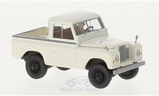 Land Rover 88 1/18 Brekina Hardtop blanco coche miniatura