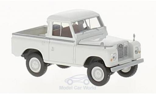 Land Rover 88 1/18 Brekina gris geschlossen coche miniatura