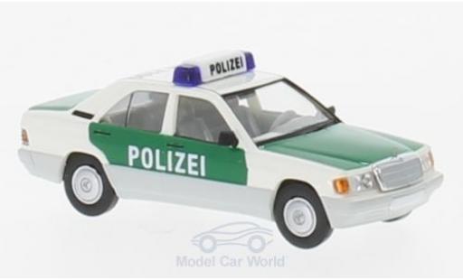 Mercedes 190 E 1/87 Brekina E Polizei Bremen coche miniatura
